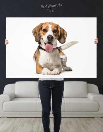 Beagle Canvas Wall Art - image 1