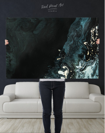 Gray Marble Canvas Wall Art - image 1
