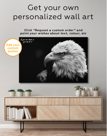 American Bald Eagle Canvas Wall Art - image 6