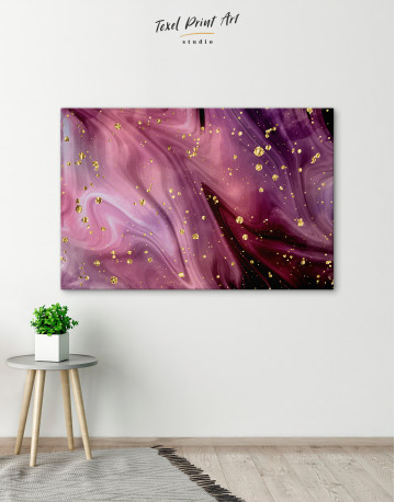 Purple Marble Canvas Wall Art - image 5