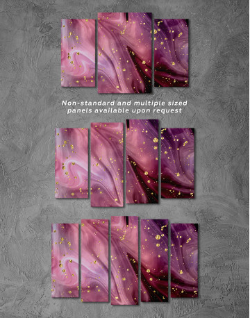 Purple Marble Canvas Wall Art - image 4