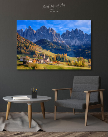 Dolomite's Mountains, Italy Canvas Wall Art - image 6