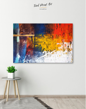 Abstract Colorful Oil Painting Canvas Wall Art - image 4