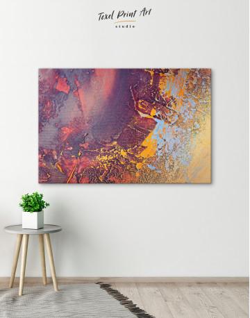 Abstract Colored Oil Painting Canvas Wall Art - image 5