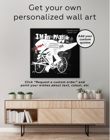 I`m in the Park Rex Canvas Wall Art - image 4
