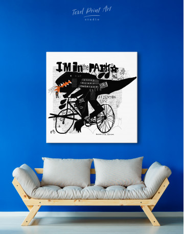 I`m in the Park Rex Canvas Wall Art - image 3