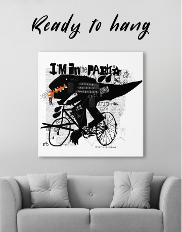 I`m in the Park Rex Canvas Wall Art - image 1