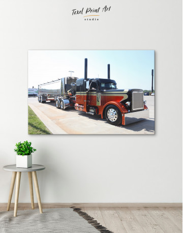 Semi Truck Canvas Wall Art - image 7
