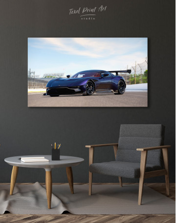 Purple Aston Martin Vulcan Canvas Wall Art - image 7