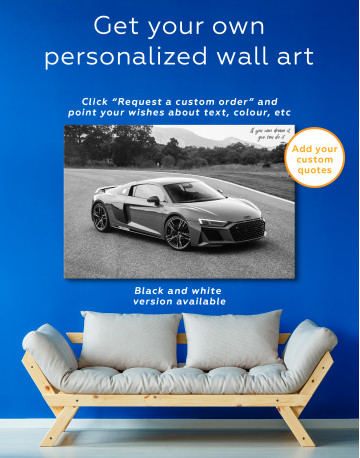 Audi R8 Canvas Wall Art - image 6