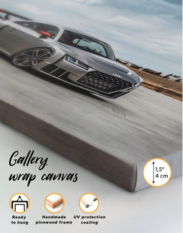 Gray Audi TT Canvas Wall Art - image 5