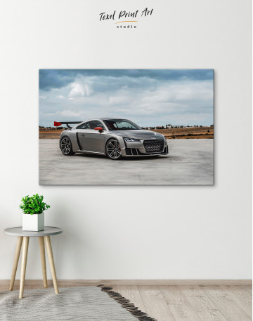 Gray Audi TT Canvas Wall Art - image 4