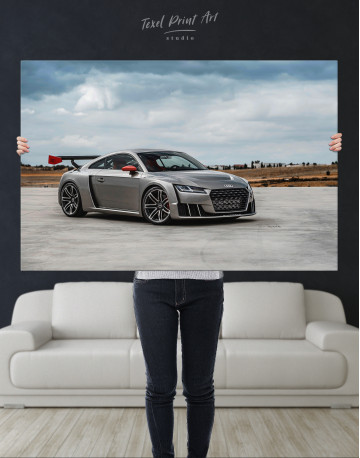 Gray Audi TT Canvas Wall Art - image 8