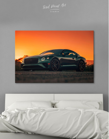 Bentley Continental GT V8 Canvas Wall Art