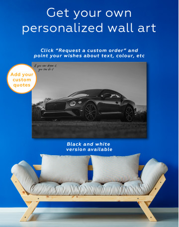 Bentley Continental GT V8 Canvas Wall Art - image 6