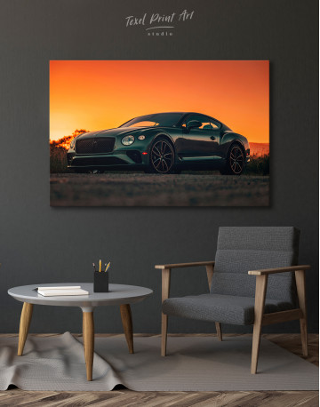 Bentley Continental GT V8 Canvas Wall Art - image 3
