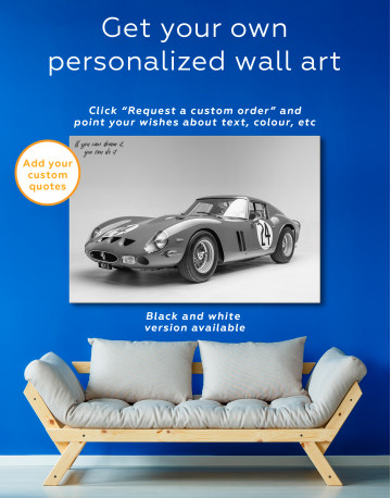Ferrari 250 GTO Canvas Wall Art - image 2