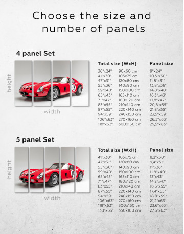 Ferrari 250 GTO Canvas Wall Art - image 7