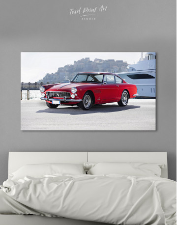 Ferrari 330 America Canvas Wall Art