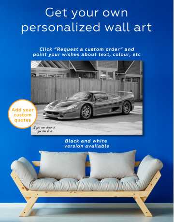 Ferrari F50 Canvas Wall Art - image 2