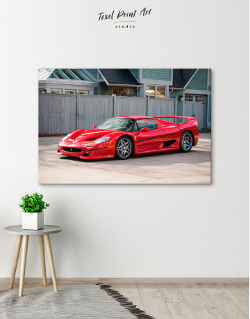 Ferrari F50 Canvas Wall Art - image 3