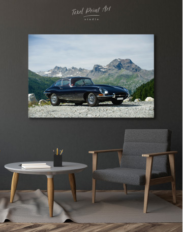 Jaguar E-type Canvas Wall Art - image 3