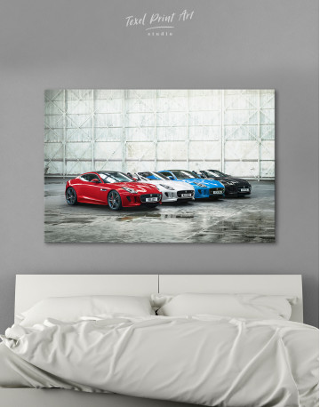 Jaguar F-TYPE S Canvas Wall Art