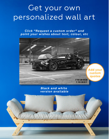 Mercedes-Benz AMG GT R Canvas Wall Art - image 2