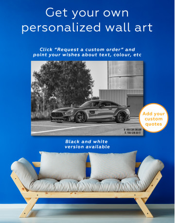 Mercedes-Benz AMG GT Canvas Wall Art - image 4