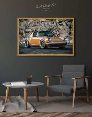 Framed Porsche 911 Canvas Wall Art - image 5