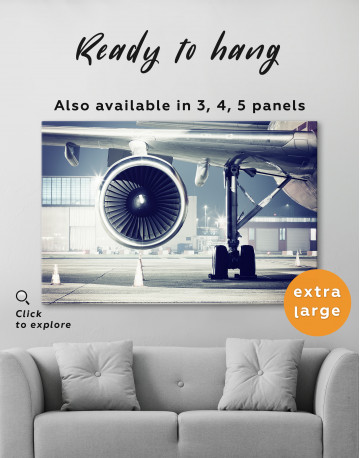 Airplane Canvas Wall Art - image 2