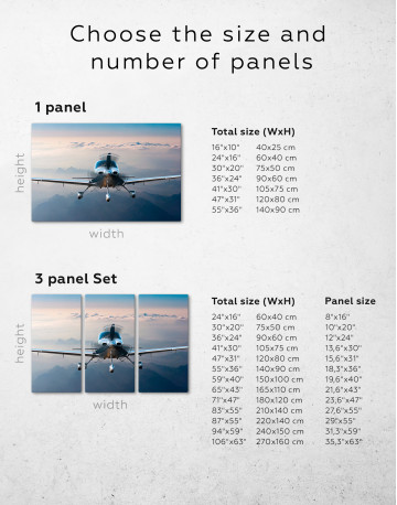 Airplane Canvas Wall Art - image 1
