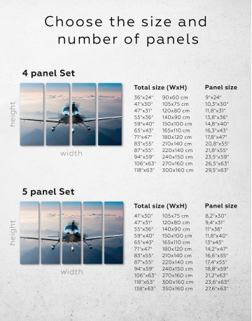 Airplane Canvas Wall Art - image 9