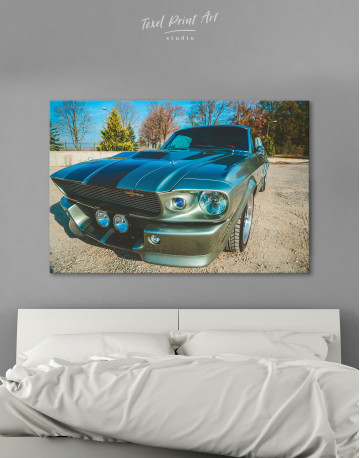 Ford Mustang Eleanor Canvas Wall Art