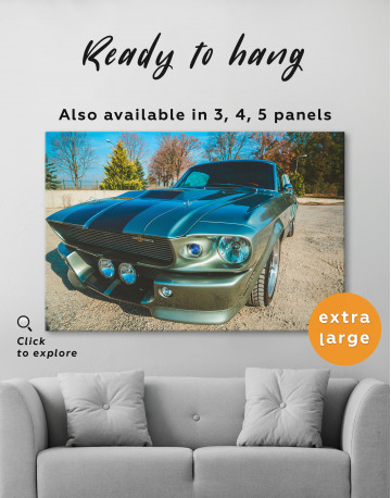 Ford Mustang Eleanor Canvas Wall Art - image 6