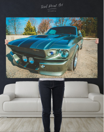 Ford Mustang Eleanor Canvas Wall Art - image 1