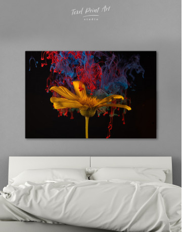 Flower abstract Canvas Wall Art