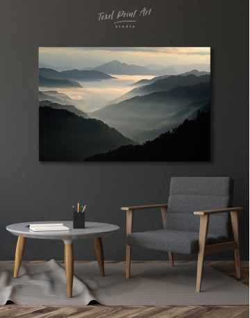 Montain Landscape Canvas Wall Art - image 3