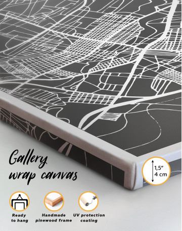 Dover City Map Canvas Wall Art - image 6