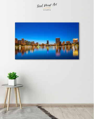 Orlando Skyline Canvas Wall Art - image 7