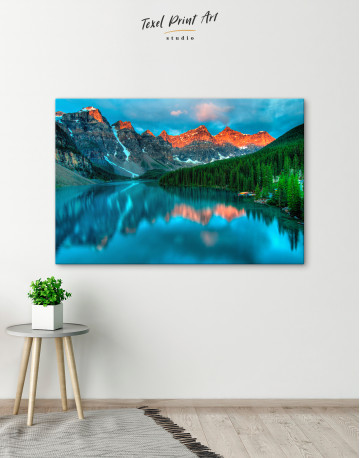 Beautiful Nature Landscape Scenery Lake Canvas Wall Art - image 5