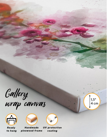 Branch Blossom Painting Canvas Wall Art - image 7