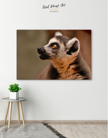 Lemur Canvas Wall Art - image 5