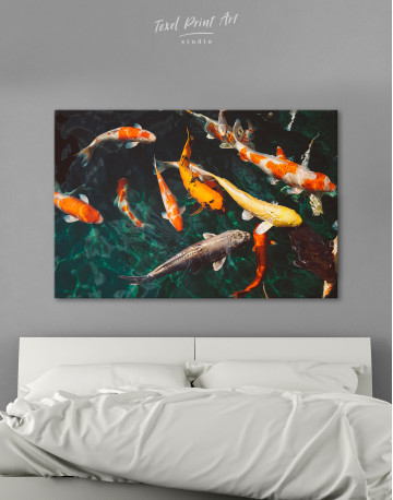 Koi Fish Canvas Wall Art