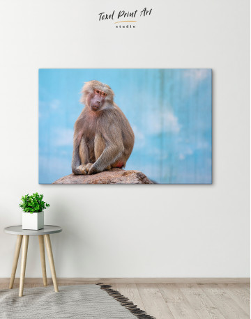 Baboon Photo Canvas Wall Art - image 5