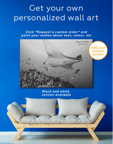 Underwater Life Canvas Wall Art - image 6