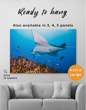Underwater Life Canvas Wall Art - image 2