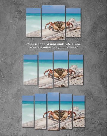 Christmas Island Red Crab Canvas Wall Art - image 4