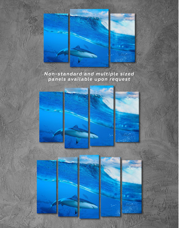 Ocean Wave Canvas Wall Art - image 4