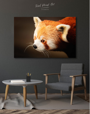 Red Panda Canvas Wall Art - image 2
